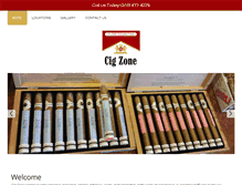 Tablet Screenshot of cigzone.com
